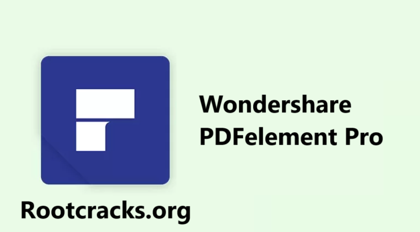 Wondershare PDFelement Pro Crack