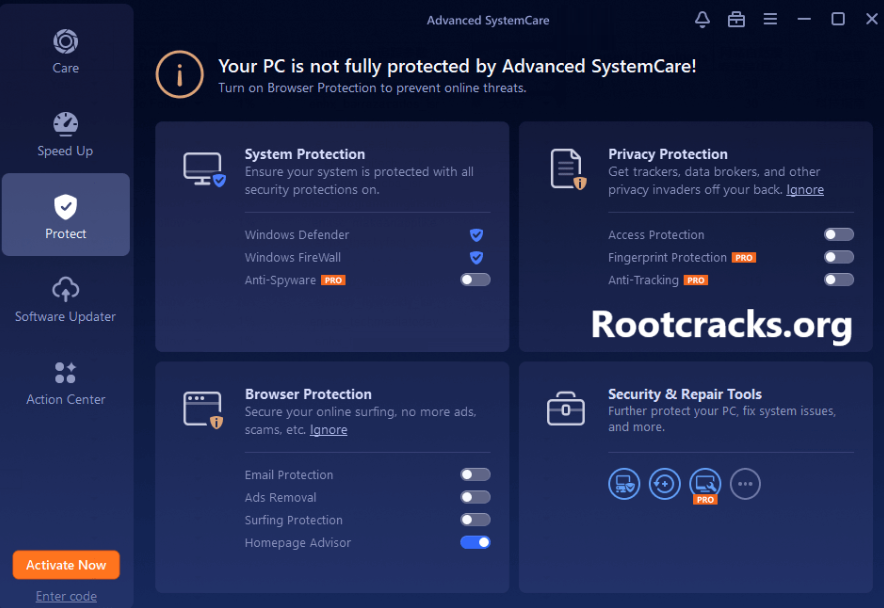 Advanced SystemCare Pro Crack