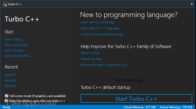 TurboC++ Crack